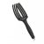 Olivia Garden Fingerbrush Care Iconic – Medium – Black – Detangling Hairbrush with Boar & Nylon Bristles for Ultimate Shine & Smooth Styling